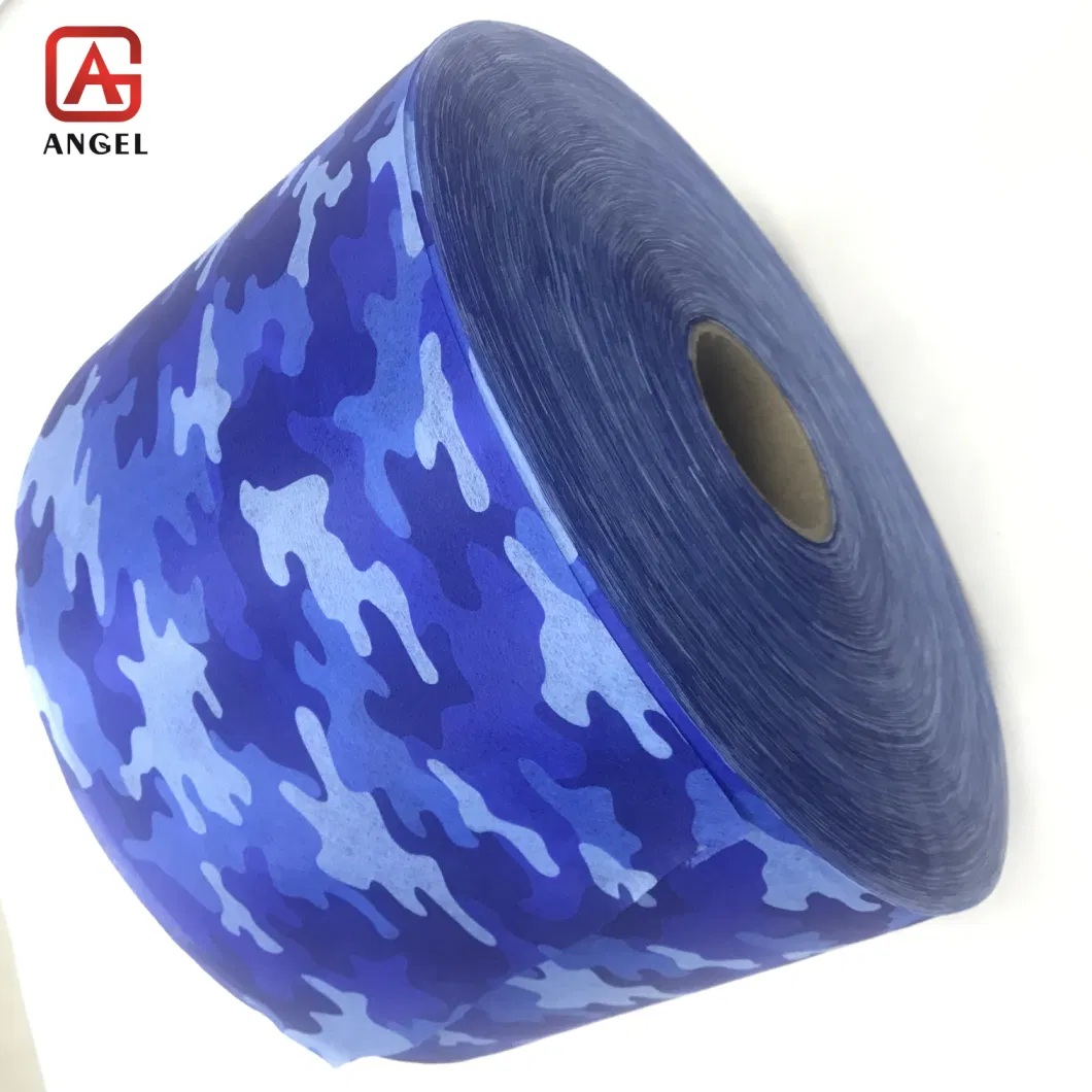 Breathability Nonwoven Print Spunlace Nonwoven Fabric Colorful Spunlace