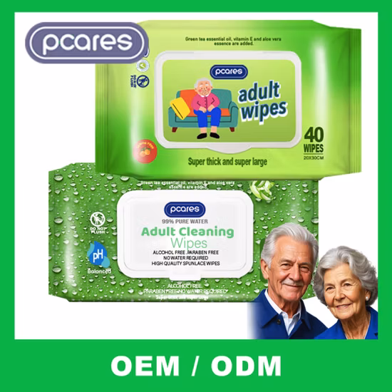 Großhandel mit OEM-Label für Einweg-Trockentücher für Babys